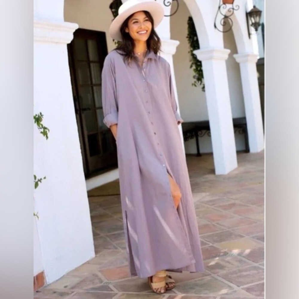 Natural Life Drew Cotton Shirt Dress - XS/S